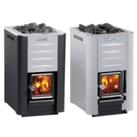 Piece opalane drewnem