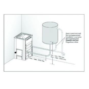 :Piec na drewno Harvia 20 SL Boiler