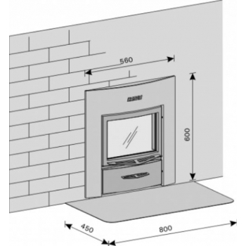 Piec na drewno Harvia  20 Duo