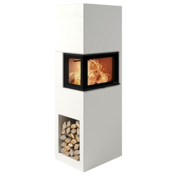 Kominek akumulacyjny Nordpeis Pisa z wkładem N-21 lewy lub prawy