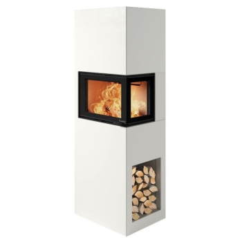 Kominek akumulacyjny Nordpeis Pisa z wkładem N-21 lewy lub prawy