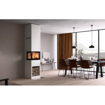 Kominek akumulacyjny Nordpeis Praha N-21U High