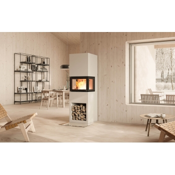 Kominek Akumulacyjny Nordpeis Praha Low z wkładem N-21U