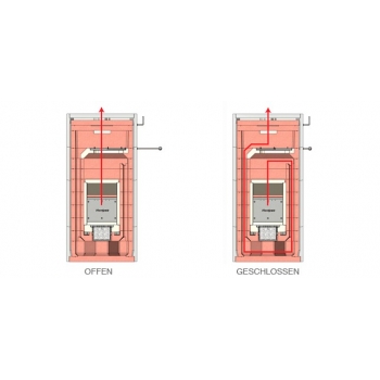 Kominek megaakumulacyjny Nordpeis Salzburg M II  /Low/