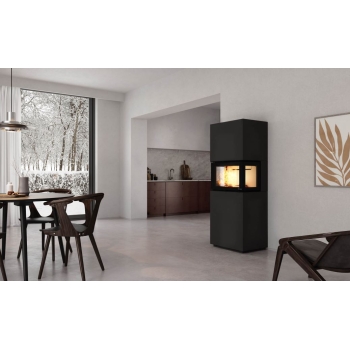 Kominek akumulacyjny Nordpeis Cannes z wkładem N-21U