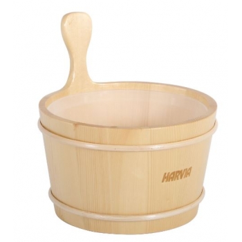 Ceber drewniany z wkładką 4 litry