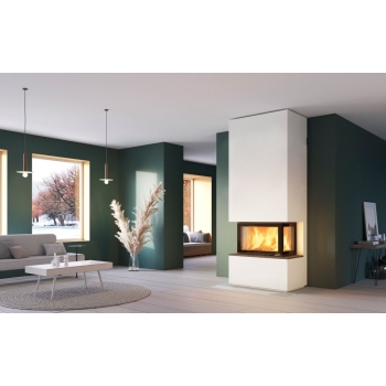 Kominek akumulacyjny Nordpeis Davos U High z wkładem N-29U