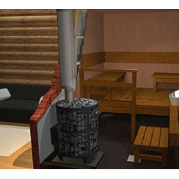 Widok od strony sauny