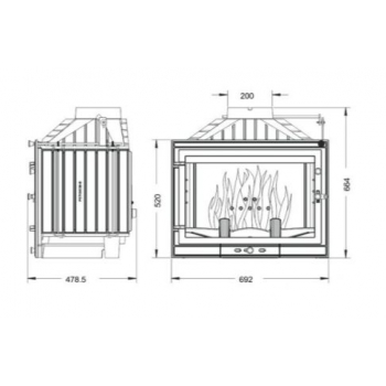 UNIFLAM 700 StandardEco Dopr Pow