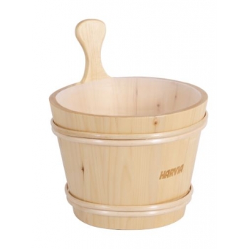 Ceber drewniany z wkładką 7 litrów